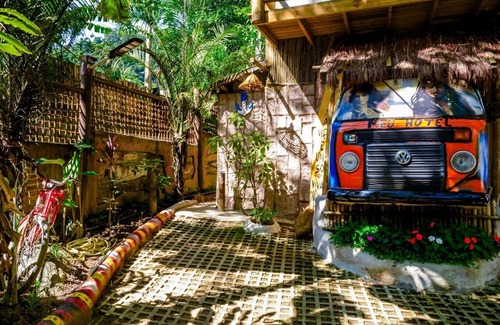 Praia de Santiago Apartment | Casa Caiçara Veio do Rio - Quarto Kombi 02