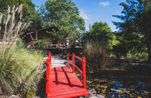 Caldas da Rainha RV Rental | Casa Cha – Luxury Safari Tent with Oriental Flair at Quinta Japonesa