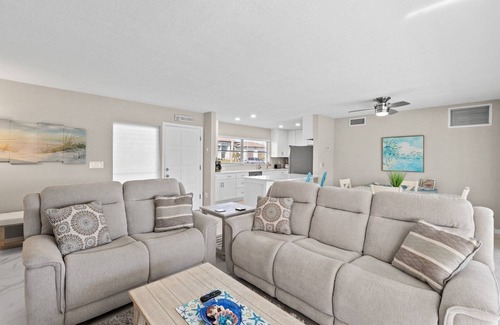 Yacht Club House | Casa Clara - 2 Bedroom, 2 Bath Vacation Home with Electric Heated Pool on Gulf Access Canal