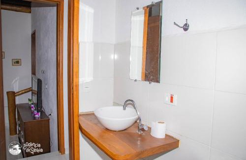 Portinho House | Casa com área externa e piscina na Feiticeira