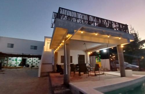 Santa Clara House | Casa con alberca frente del mar de Santa clara Yucatan