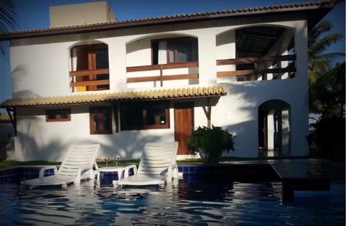 Parafuso House | Casa de Gente Feliz Guarajuba, swimming pool, sauna, 6 suites on the sand
