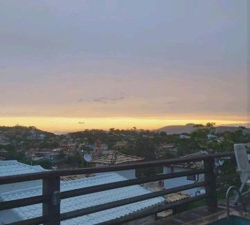 Alto de Buzios House | Casa em Geribá com piscina e vista para praia