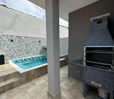 Tupy House | Casa em Itanhaém com Piscina Alto Padrão Próximo da Praia