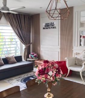 Wakaf Che Yeh House | Casa LiLa Homestay Private Pool Taman Kota Seribong Kota Bharu