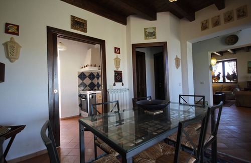 Collesano Cottage | Casa Margherita Prestigious Villa, Beautiful sea and mountain view with pool