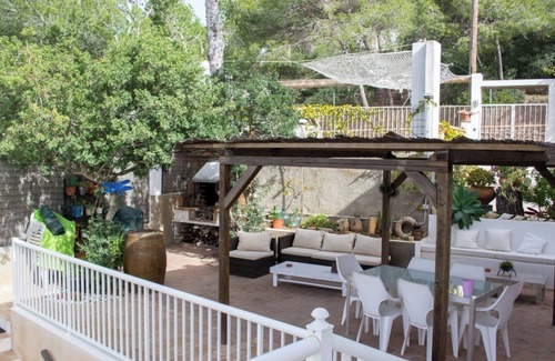Cap Martinet House | Casa Mar: House in Ibiza Near the Beach, With Private Pool and a Beautiful View