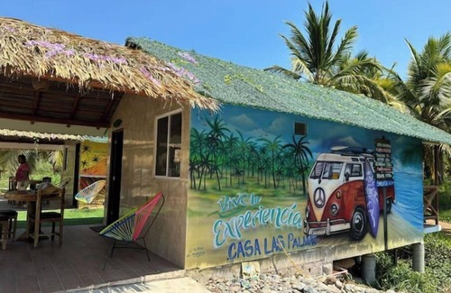 Saladita Cabin | Casa Aurora - Casa Las Palmas - Playa La Saladita - Surf