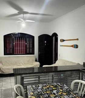 Itanhaem House | Casa na praia com churrasqueira