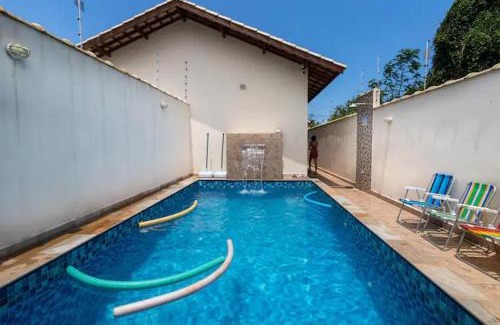 Santa Terezinha House | Casa nova na praia com piscina e área de churrasco
