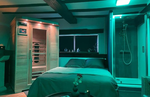 Buzet House | Casawellness améthyste ou jaspe océan avec jacuzzi intérieur