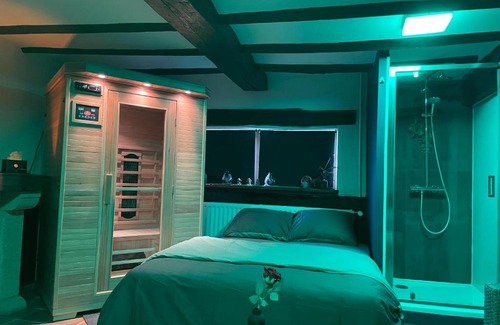 Buzet House | Casawellness améthyste ou jaspe océan avec jacuzzi intérieur