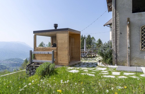 San Martino D'Alpago Ski Chalet | Casera Moda Luxury Chalet with sauna