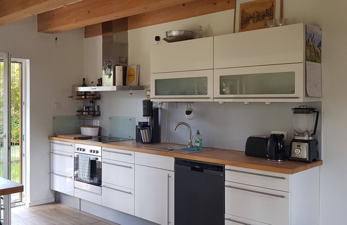 Grube House | Cat lovers welcome! Cosy & modern lake-side house close to Potsdam with Sauna