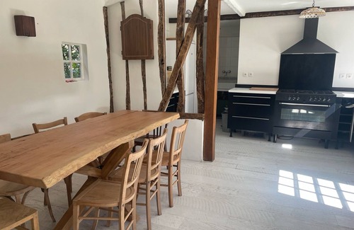 Crasville-la-Rocquefort House | Causette Normandie 15 min from Veule-Les-Roses and the beaches. Kids Friendly