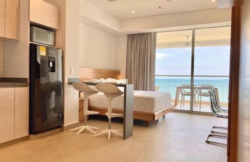 Urbanizacion Eliana Apartment | CB1223 | Suite con 2 camas, vista al mar y piscina
