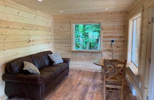 Ucluelet Cabin | Cedar Cabin - Brand new cabin on large property