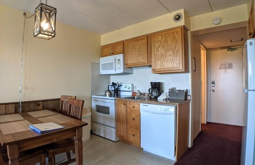 Weirs Beach Condo | Cedar Lodge 202. 1 bedroom condo with Lake Winni views!