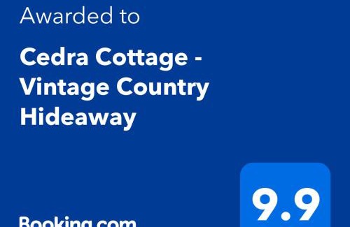 Combpyne House | Cedra Cottage - Vintage Country Hideaway