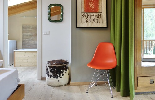 San Cassiano Apartment | Central apartment for 3 people with terrace and parking-700 m from the cable car