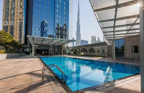 DIFC Apartment | Central Park Towers, City View - DIFC - Mint Stay