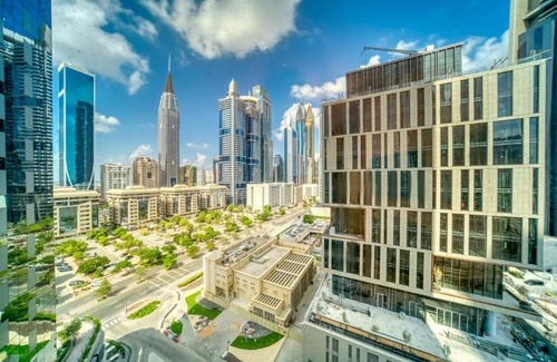 DIFC Apartment | Central Park Towers, City View - DIFC - Mint Stay