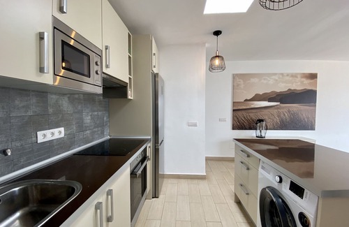 Costa Teguise Apartment | Centrally Located Modern Apartment With Sea Views , Near The Main Beach