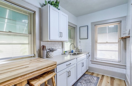 Wichita Apartment | Centrally Located in Delano W/Front Porch + W/D!