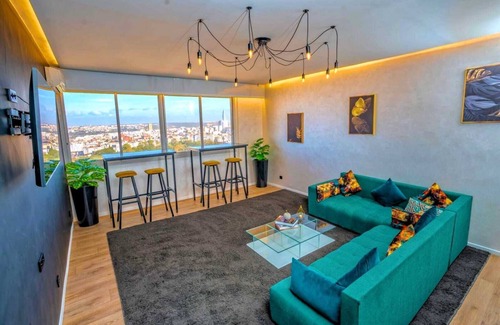 Temara Apartment | Centre Ville Rabat , Vue Panoramique, Confort, Luxe, Proche de Toute Commodité