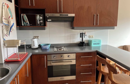 Pucon Apartment | CENTRICO DEPARTAMENTO CON WIFI Y ESTACIONAMIENTO, A PASOS DE PLAYA Y CASINO