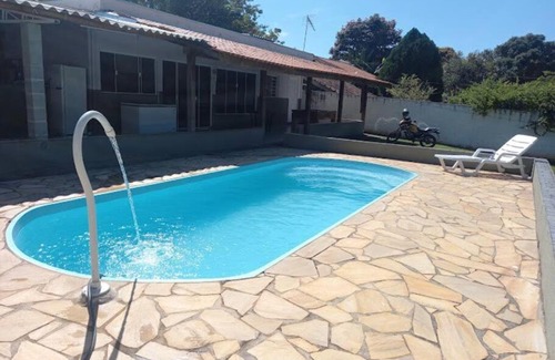Sao Pedro House | Chácara com piscina, sinuca,15 min do Park Thermas.