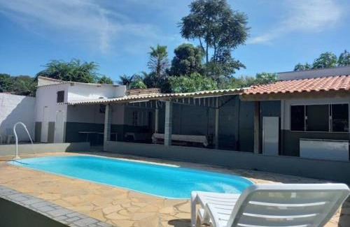 Sao Pedro House | Chácara com piscina, sinuca,15 min do Park Thermas.
