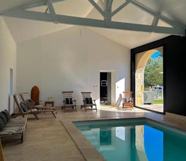 Queyrac Bed & Breakfast | Château Bernon Maison d Hotes - Piscine et SPA