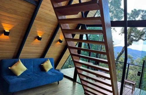 Agua Santa Apartment | Chalé com Hidromassagem e Vista incrível para o Pôr do Sol