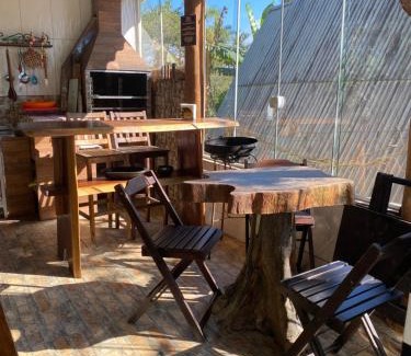 Santa Lidia Cabin | Chalé com Piscina e Natureza SOL