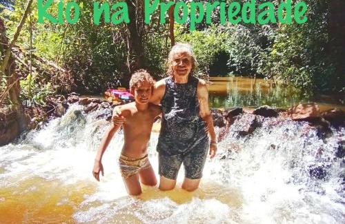 Pirenopolis House | Chalé Piscina Rio Área de Lazer na Terra do Sossego