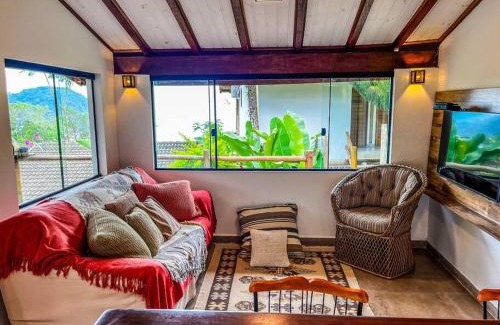 Felix House | Chalé Varandas Vistamar com Ar Condicionado e churrasqueira