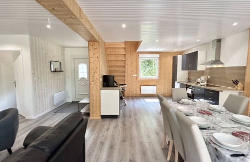 Rue Ski Chalet | Chalet 2 - Chalet des étangs de Larronville in the Baie de Somme