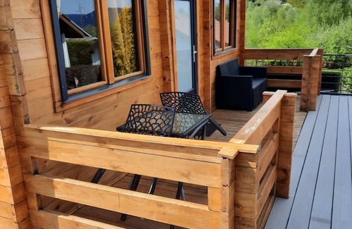 Corcieux Ski Chalet | Chalet 2 personnes avec jacuzzi et piscine partagée