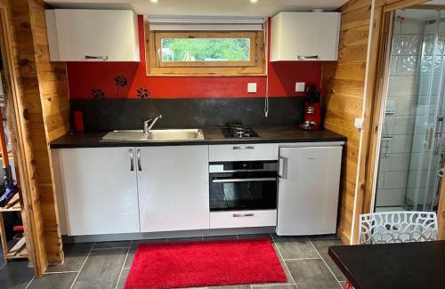 Corcieux Ski Chalet | Chalet 2 personnes avec jacuzzi privatif et piscine saisonnière partagée