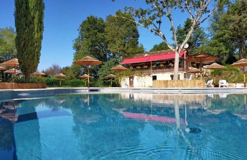 Saint-Cirq-Lapopie Ski Chalet | Chalet 3 étoiles - Piscine - efchc0