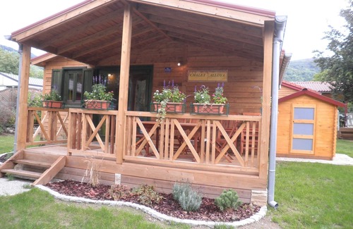 Ranspach Ski Chalet | Chalet ALOYA in a campsite with swimming pool, Hamamm, Sauna, etc.