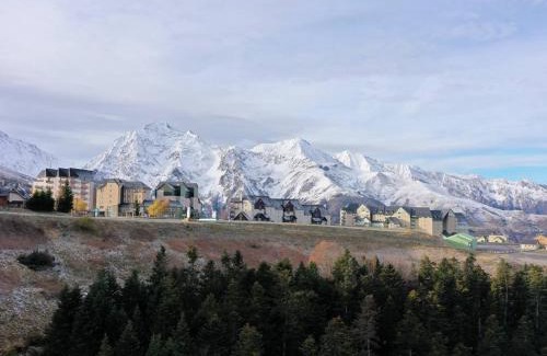 Loudervielle Ski Chalet | Chalet cosy 6 pers Peyragudes, navette ski, animaux ok, cheminée, barbecue - FR-1-695-62