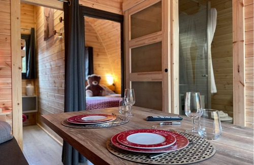 Bruyeres Ski Chalet | Chalet des Marmottes - private hot tub in the heart of the Vosges mountains