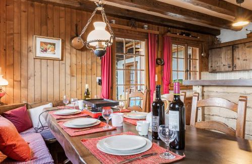 Caux Ski Chalet | Chalet familial avec vue sur les Alpes et le lac, sur les hauts de Montreux à Caux