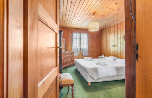 Caux Ski Chalet | Chalet familial avec vue sur les Alpes et le lac, sur les hauts de Montreux à Caux