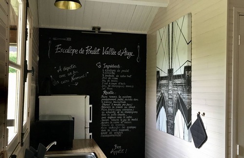 Auquainville House | chalet-gîte 4 pers. Normandy Heated swimming pool from mid-May to September