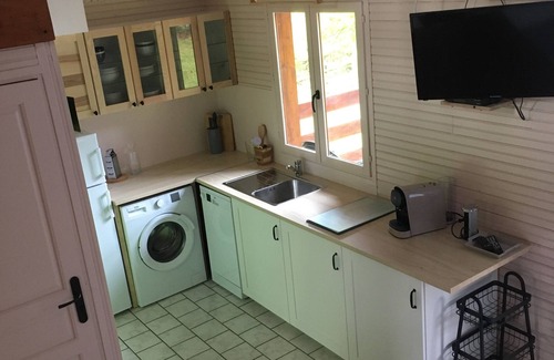 Auquainville House | chalet-gîte 6 pers. Normandy Heated swimming pool from mid-May to September