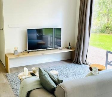 Oosterwolde Ski Chalet | Chalet goudmeer LUXURY AIRCO WIFI 3 bedrooms 2 bathrooms