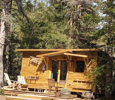 Boussoulet House | Chalet Hibou 1 couchage en 140 Domaine de la Mamounette